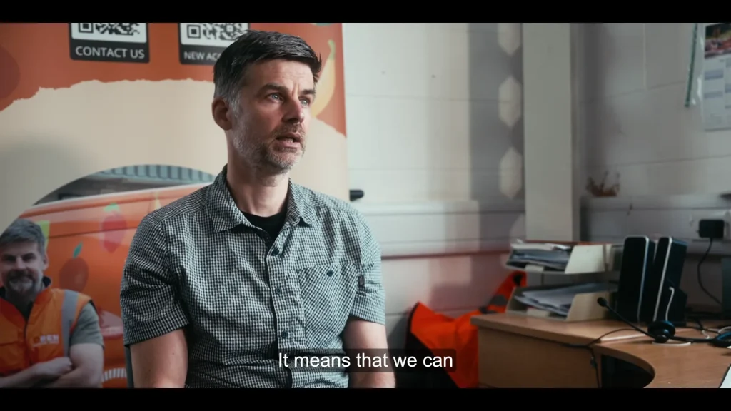 Ffilm Caernarfon — kitchen + cooking sequence.