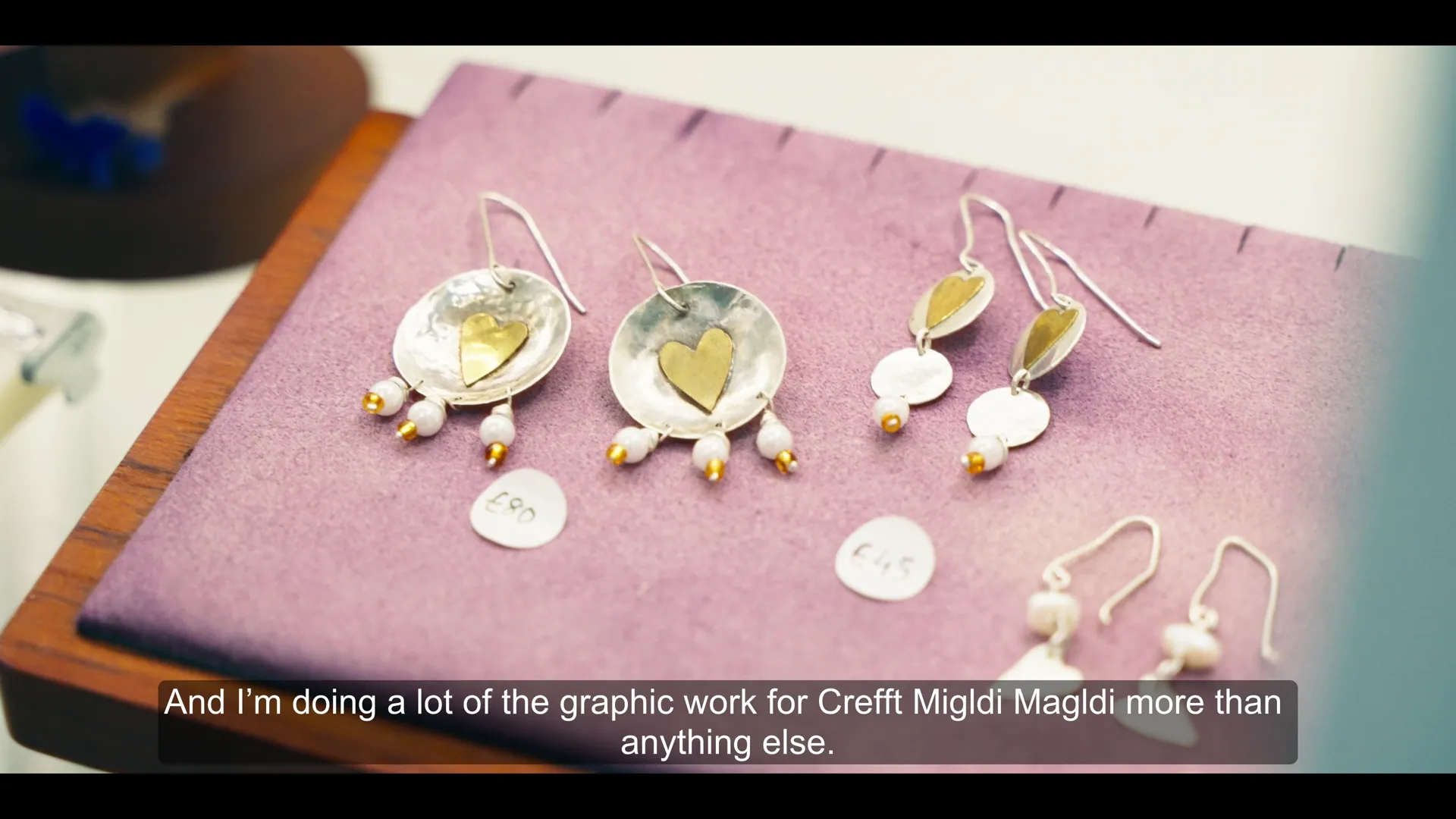Menter Môn Creft — Caernarfon maker at work.