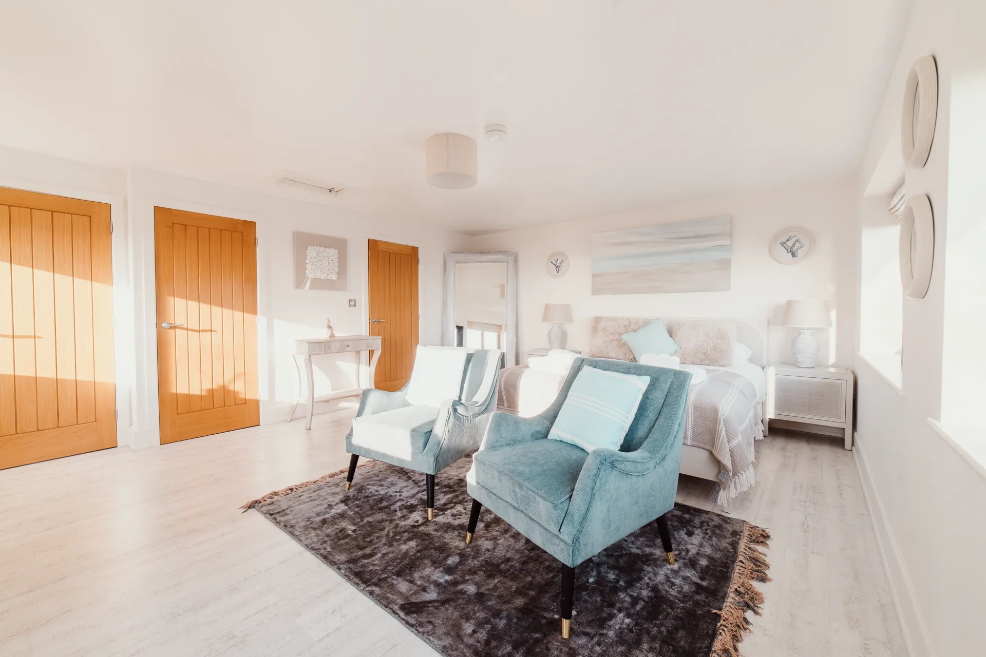 Swyn Llŷr — interior styling, Sandy Lane property.